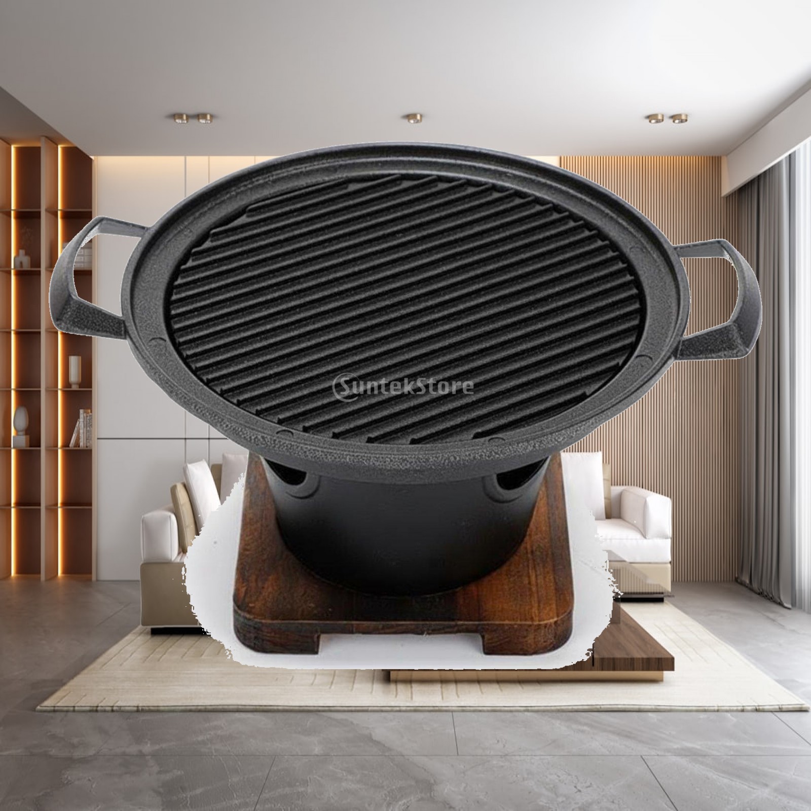 Korean Bbq Grill - Outdoor Grill Mini Tabletop BBQ Electric