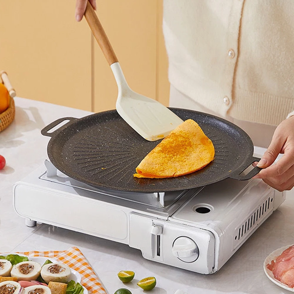 34CM Outdoor BBQ Grill Pan Non - огляд і ціна Korean Bbq Grill