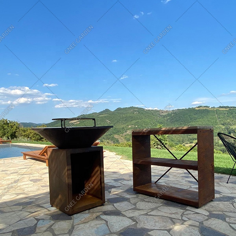 Cheap Corten Steel Korean Styl - огляд і ціна Korean Bbq Grill