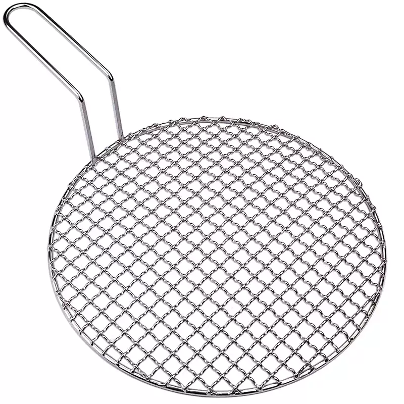 Round Stainless Steel Wire Mes - огляд і ціна Korean Bbq Grill