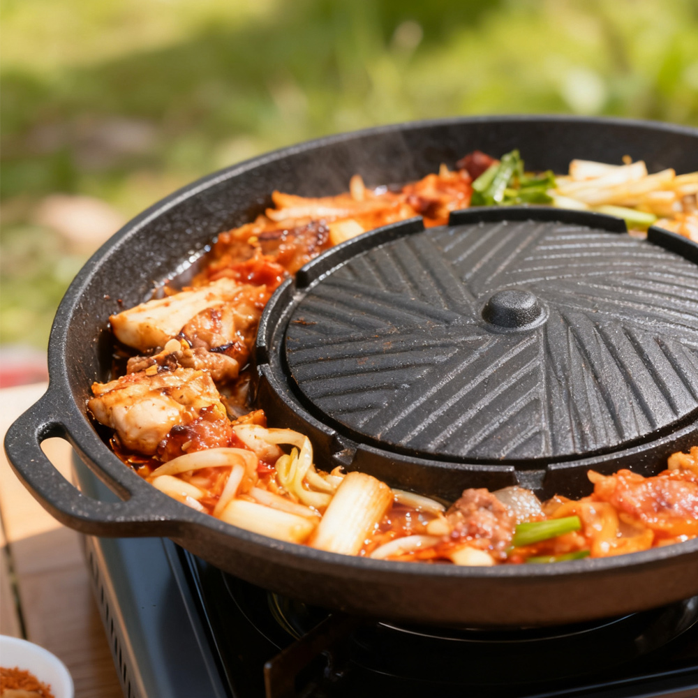 KOSUN Korean BBQ Grill Pan 2 i - огляд і ціна Korean Bbq Grill