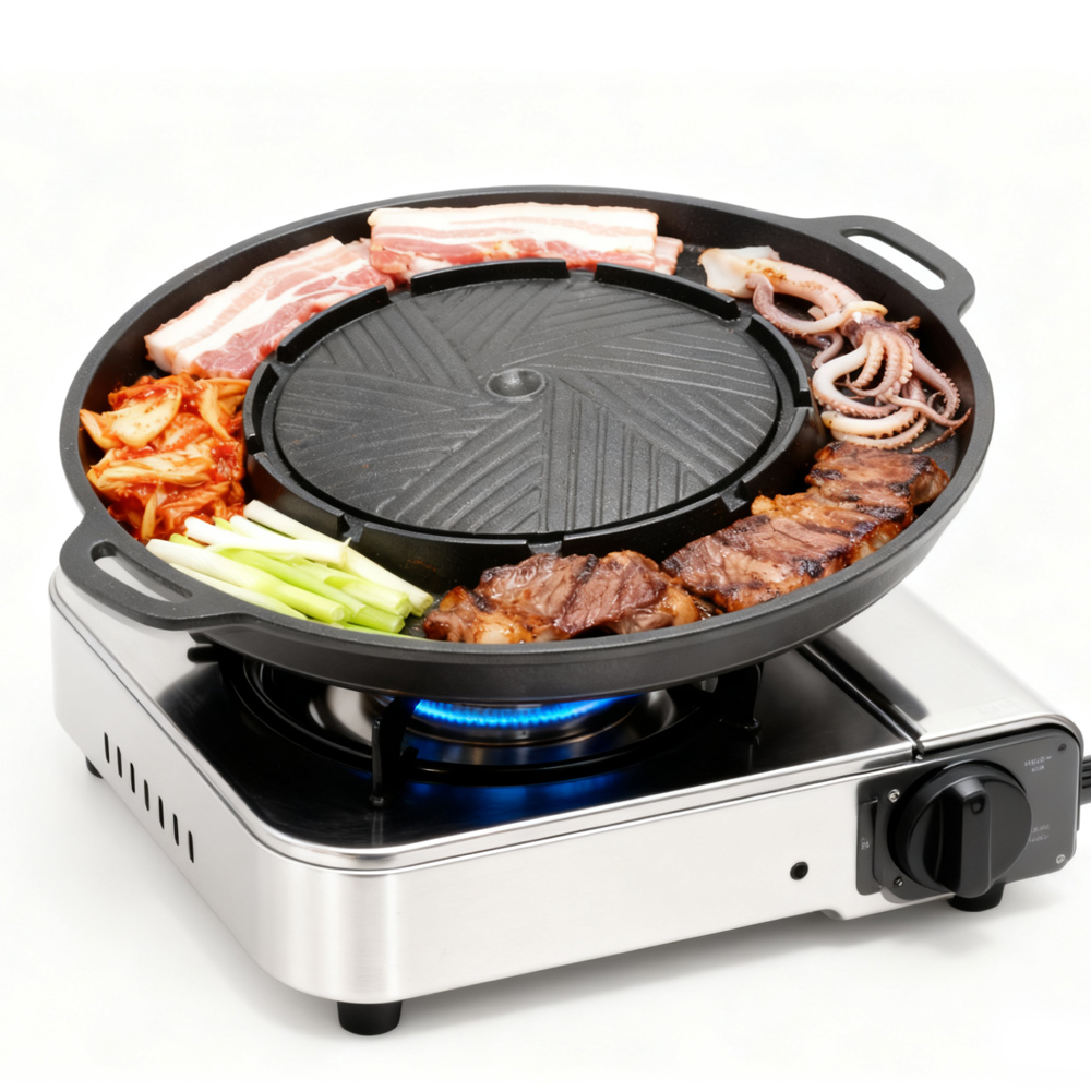 KOSUN Korean BBQ Grill Pan 2 i - огляд і ціна Korean Bbq Grill