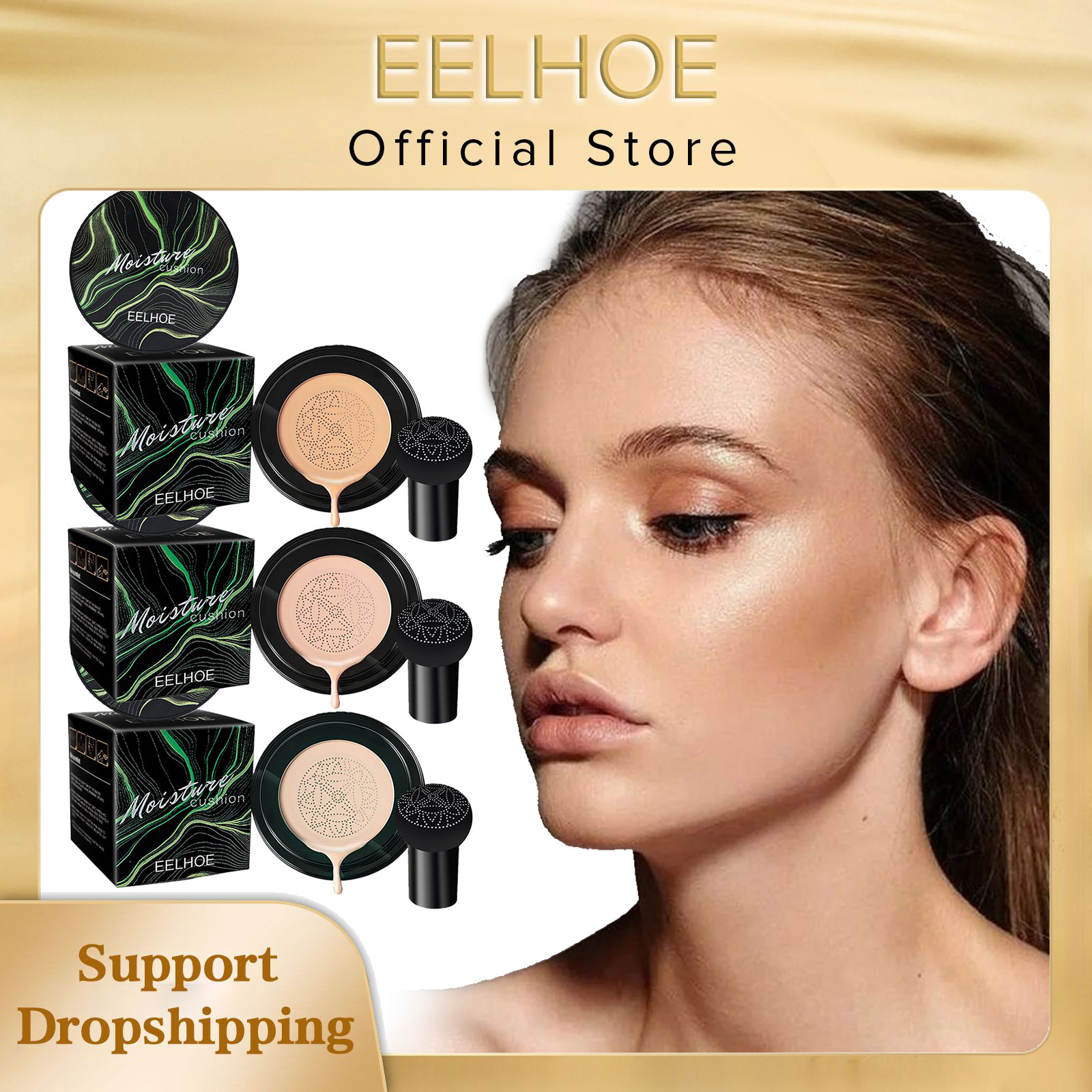 EELHOE Mushroom Air Cushion CC - огляд і ціна Bb Cushion Korean
