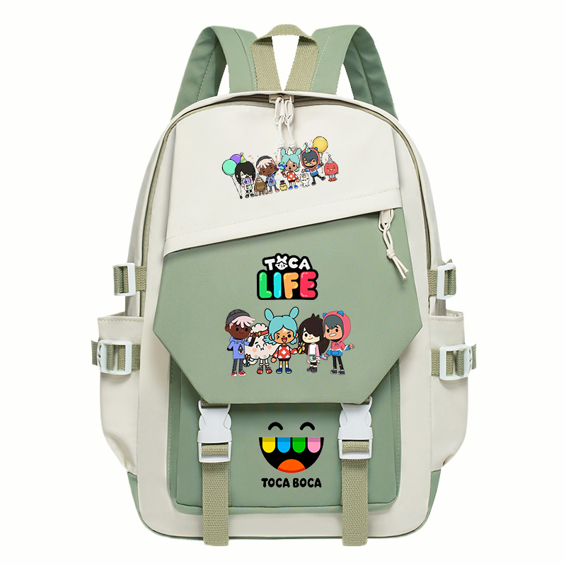 Toca Life World Print Backpack - огляд і ціна Korean Girls Lifestyle