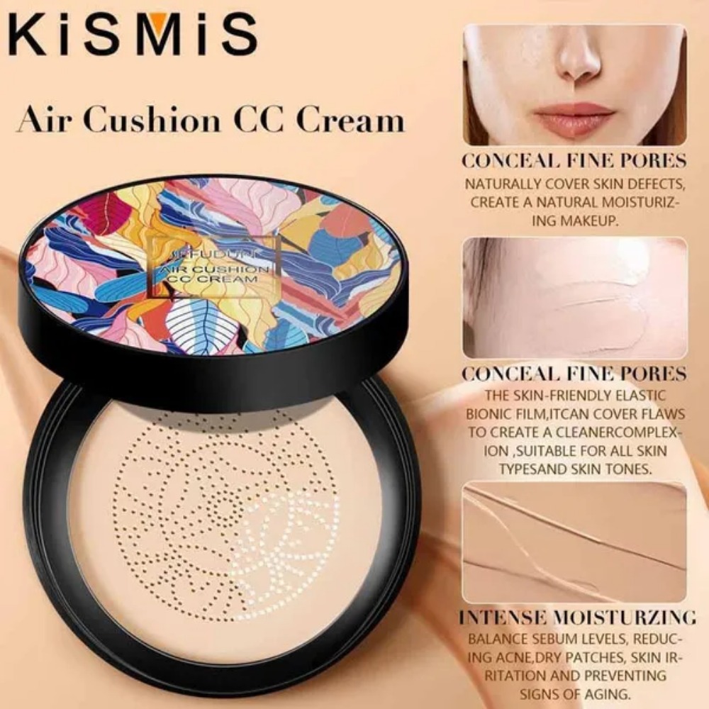 Air Cushion Cc Cream Mushroom  - огляд і ціна Bb Cushion Korean