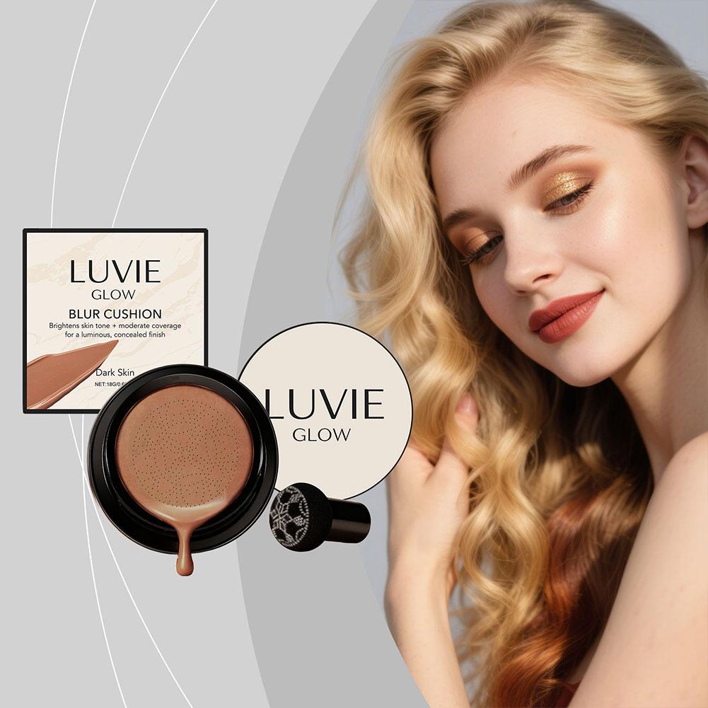 LUVIE GLOW Korean Mushroom Puf - огляд і ціна Bb Cushion Korean