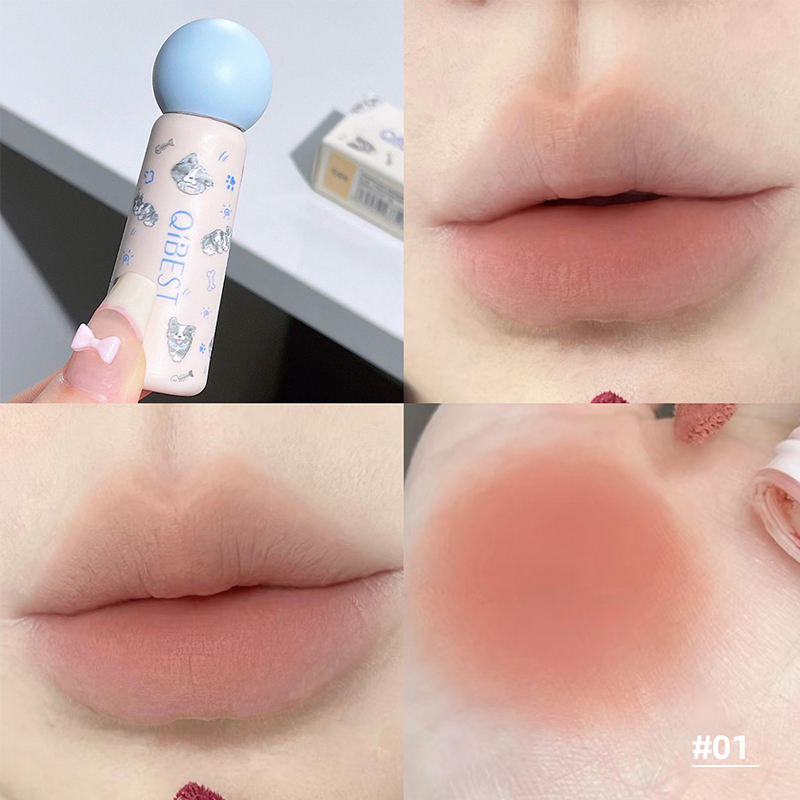 QIBEST Cute Velvet Matte Lip M - огляд і ціна Lip Tint Korean