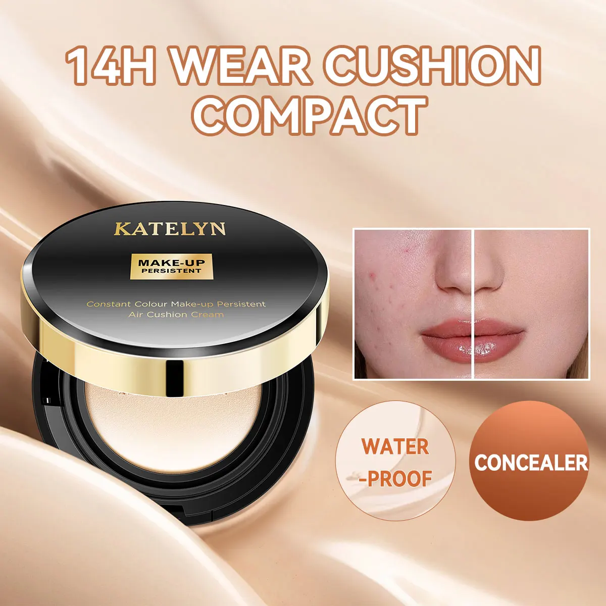 Face Foundation Liquid Moistur - огляд і ціна Bb Cushion Korean