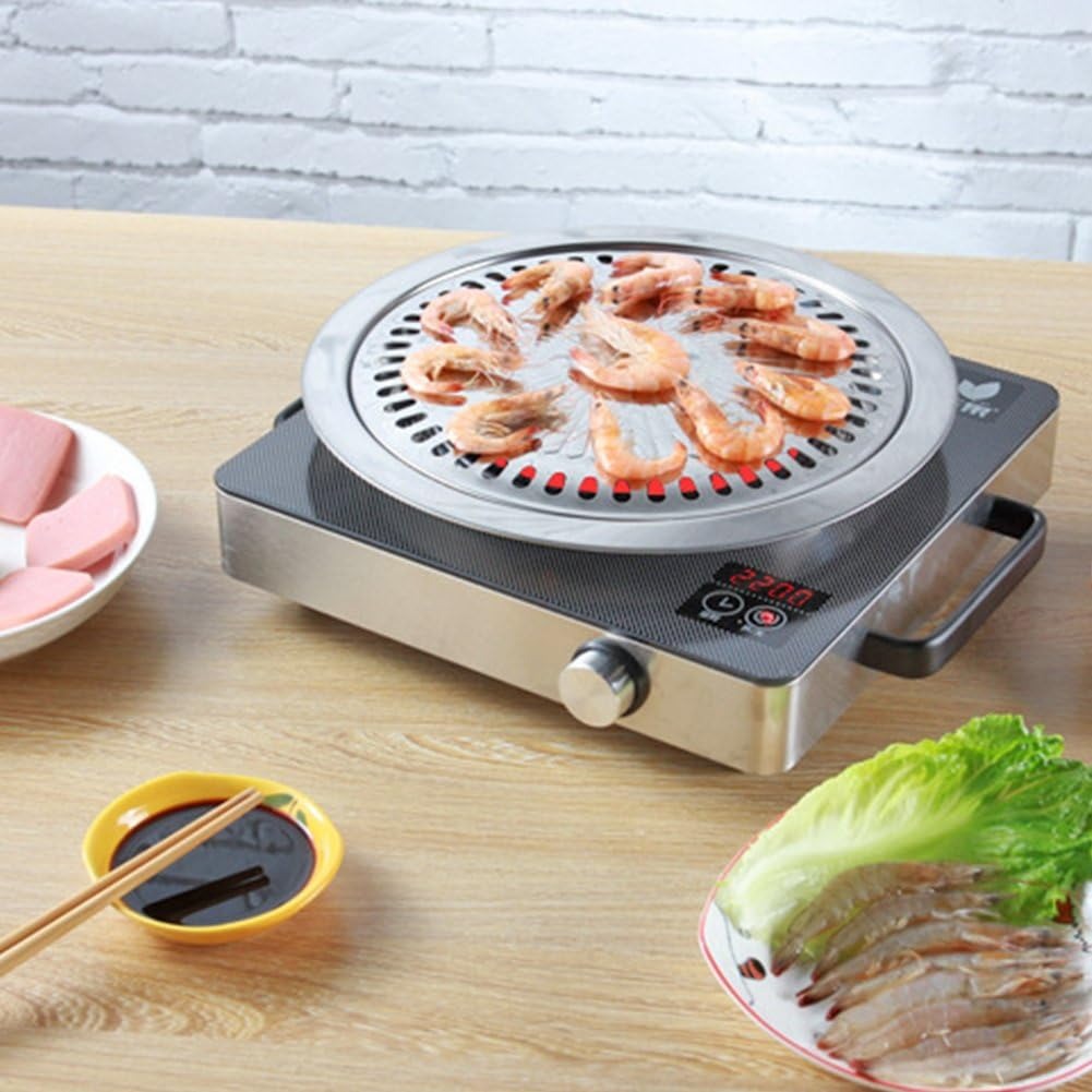 Korean BBQ Grill Pan Set with  - огляд і ціна Korean Bbq Grill