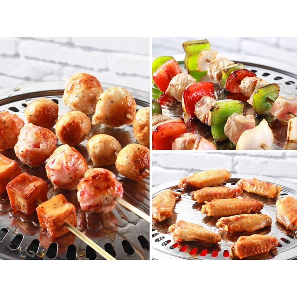 Korean BBQ Grill Pan Set with  - огляд і ціна Korean Bbq Grill
