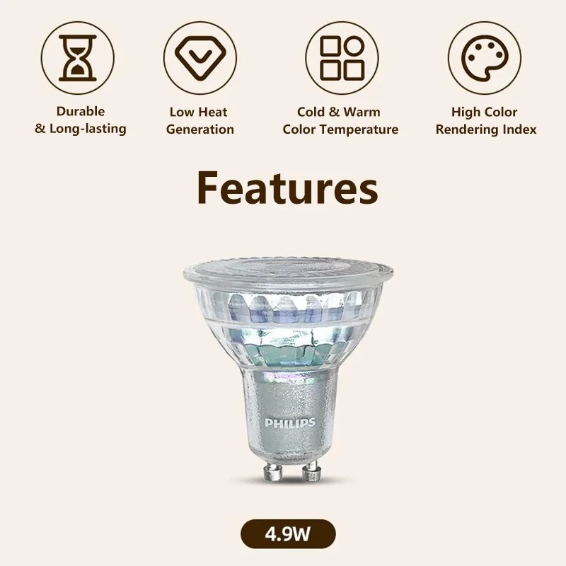 Philips 4.6W Essential LED Rec - огляд і ціна Philips Bulb Led Classic