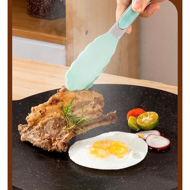 Thin Korean Grill Pan,Round BB - огляд і ціна Korean Bbq Grill
